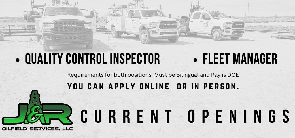 J&R Oilfield Services current job openings