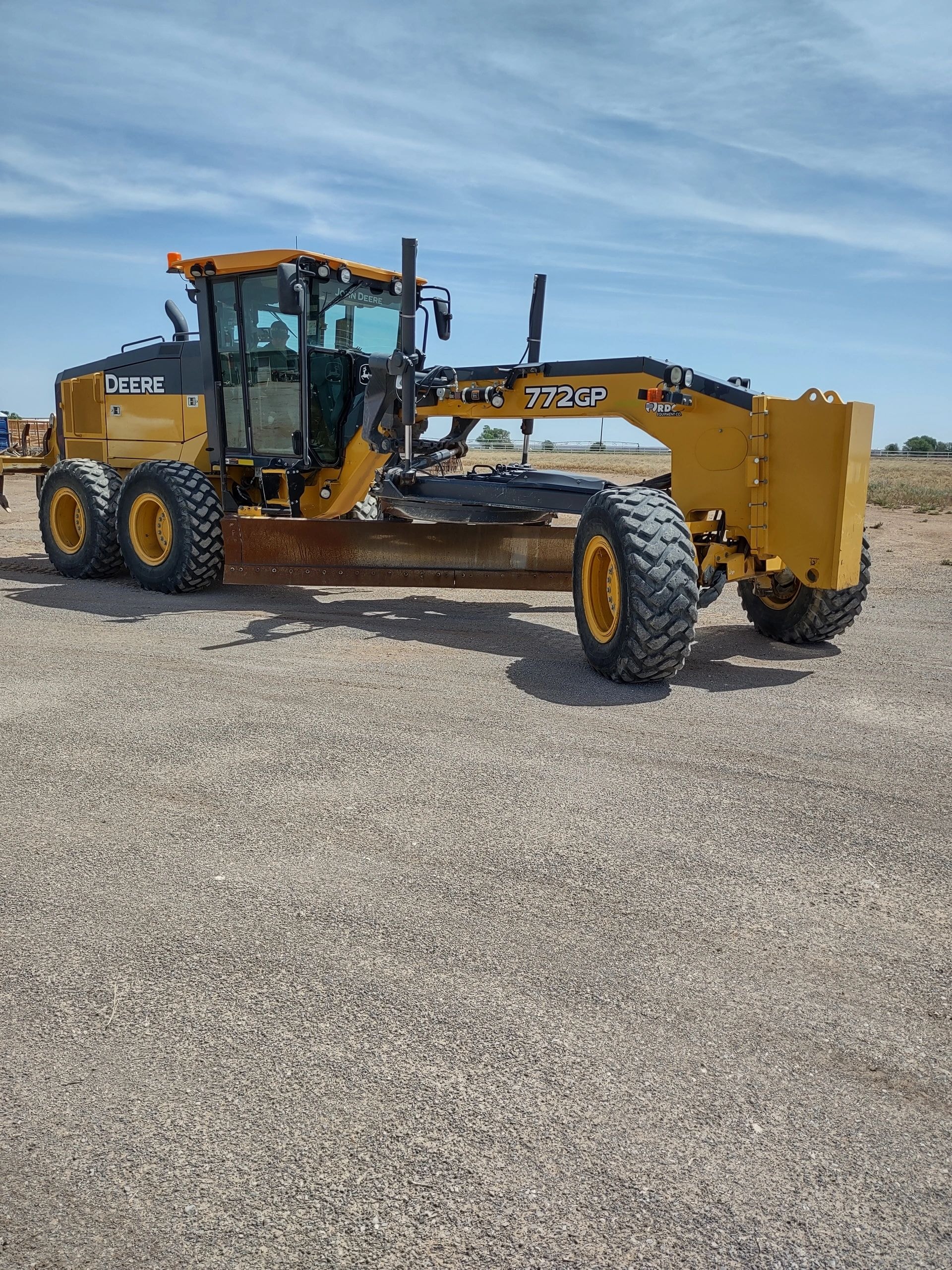 J&R Oilfield Services motor grader
